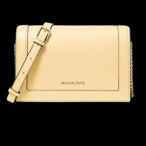 Michael kors Jet set large Saffiono leather crossbody bag